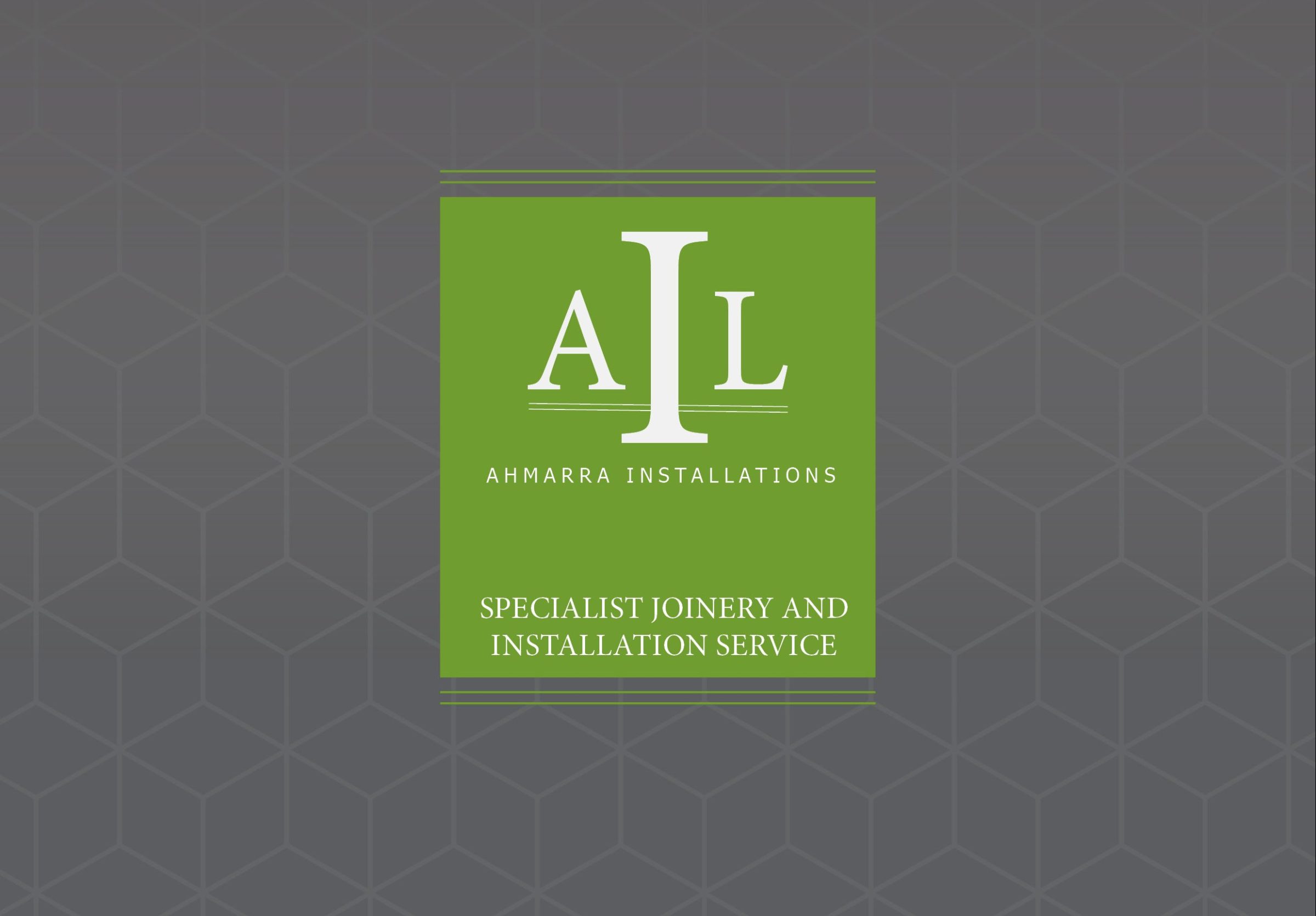 NEW website and brochure for Specialist Joinery and Installation from Ahmarra