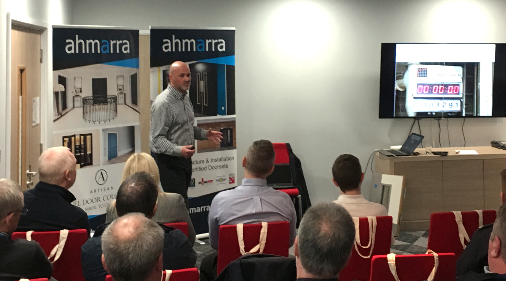 Ahmarra Hosts Fire Door CPD for Hampshire Fire & Rescue Service