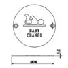 Baby Change Sign Diagram
