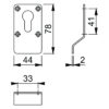 Euro Profile Cylinder Pull Diagram