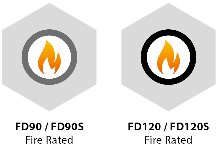 FD90 FD120 Fire and Smoke Ratings