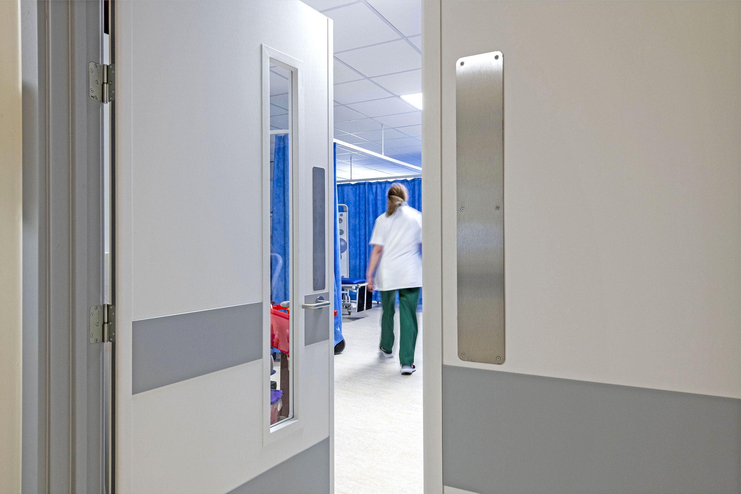 Infection Control for Hospital Doors
