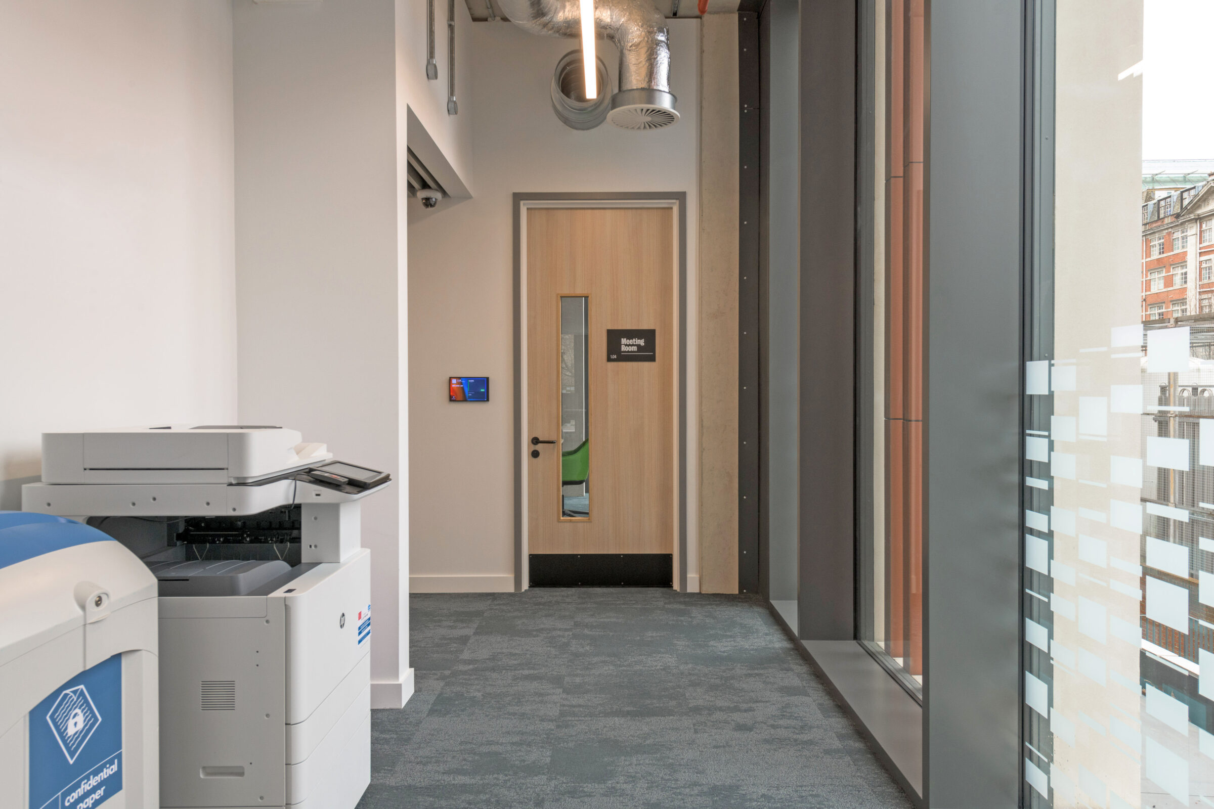 Stylish Bespoke Fire Doors Manufactured for The London Institute for Healthcare Engineering